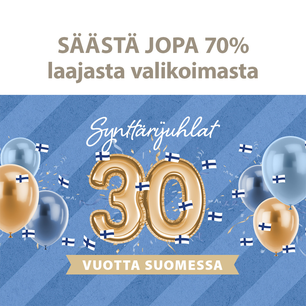 JYSK juhlii 30 vuotta Suomessa – Säästä jopa 70 %