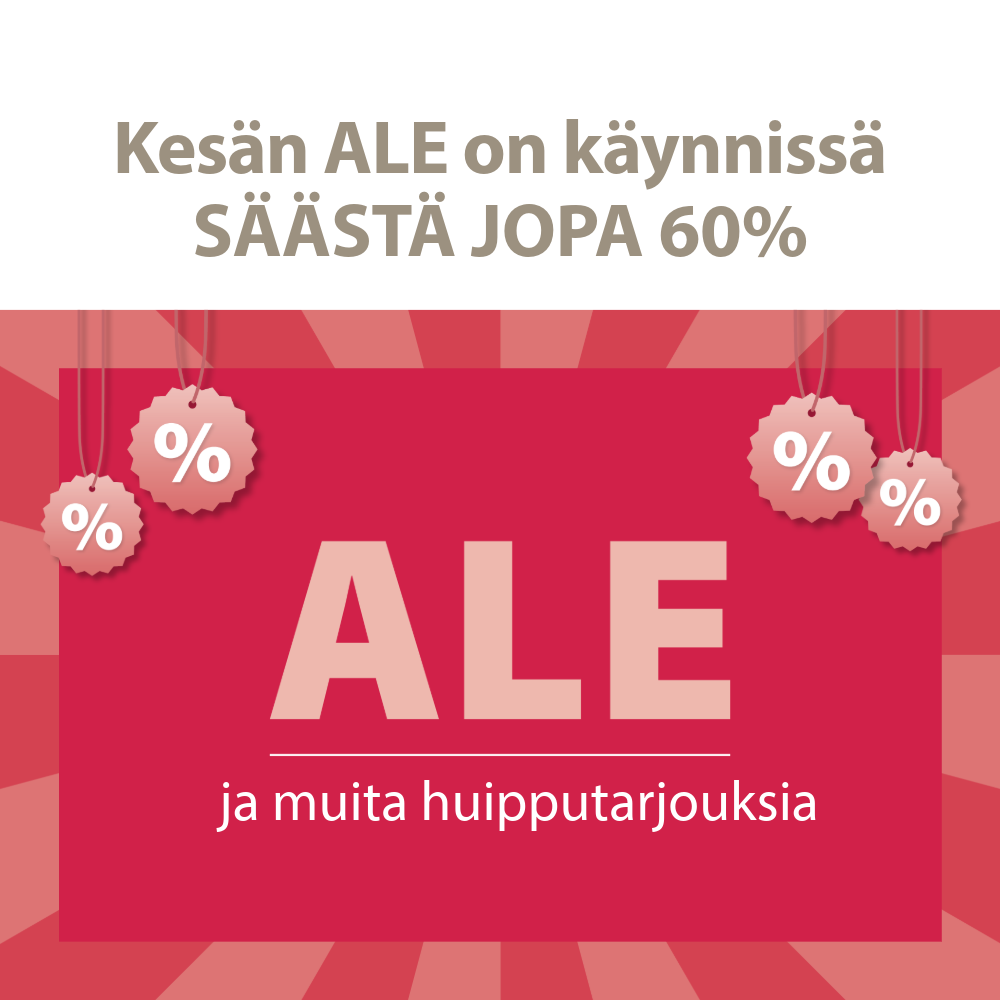 ALE - Säästä jopa 60%