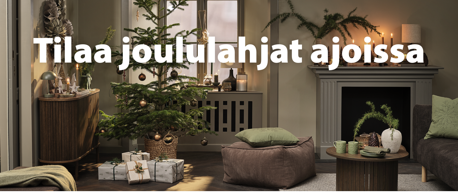 Tilaa joululahjat ajoissa