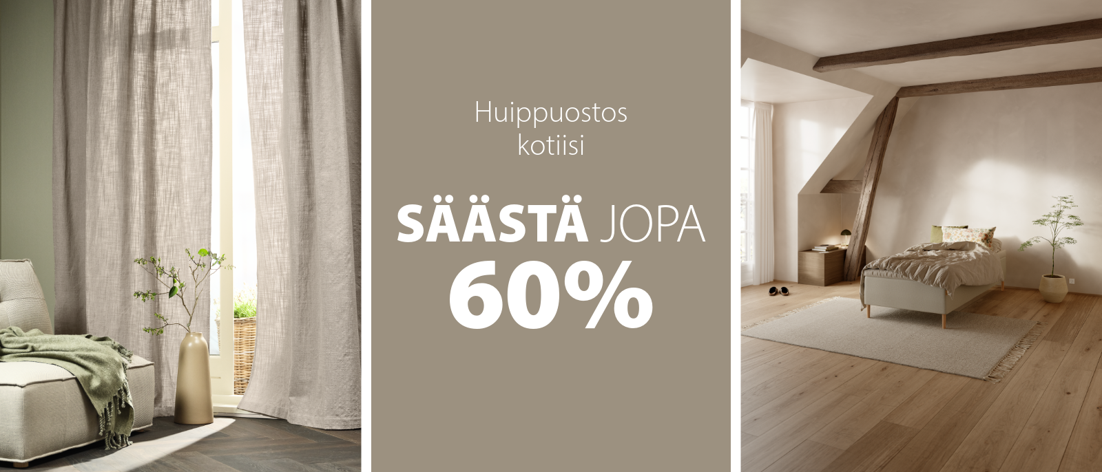 Huippuostos kotiisi