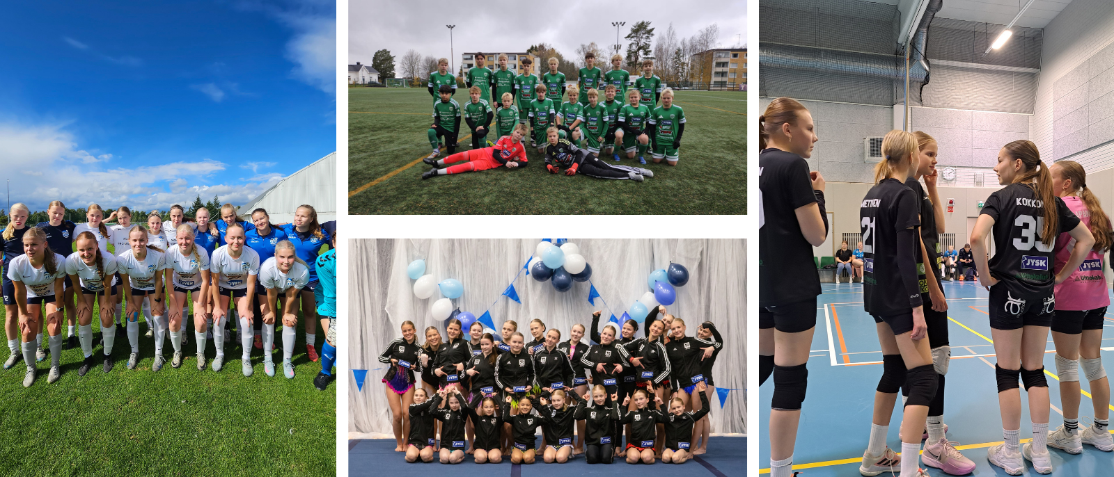 Nuoret urheilujoukkueet