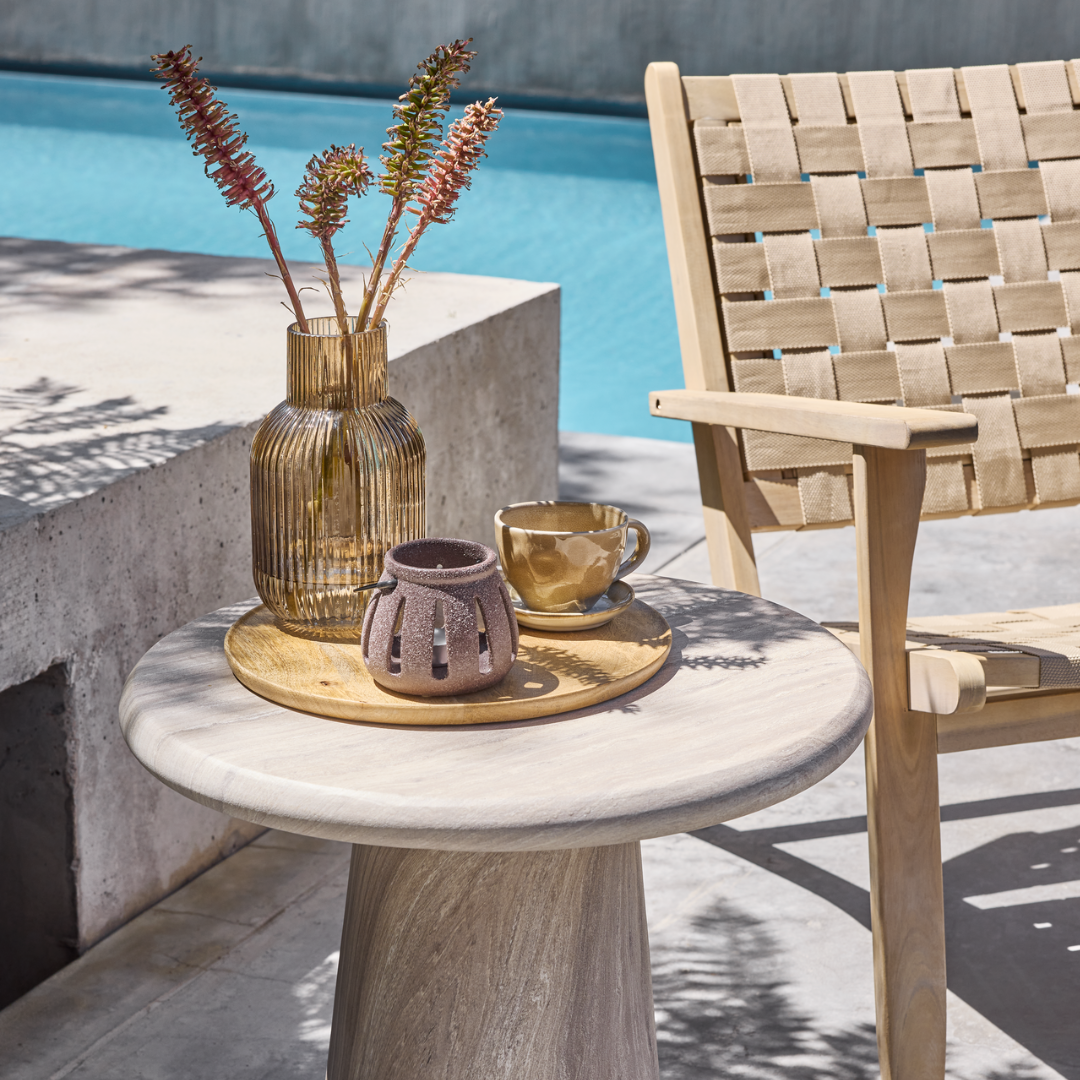 YNGVAR vase and KNOTT lantern