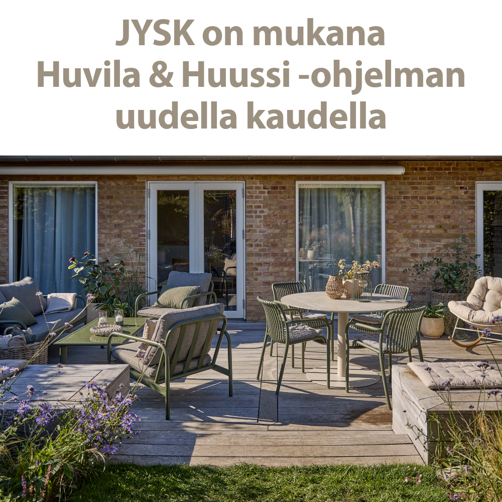 Olemme mukana Huvila & Huussi -ohjelman 17. kaudella