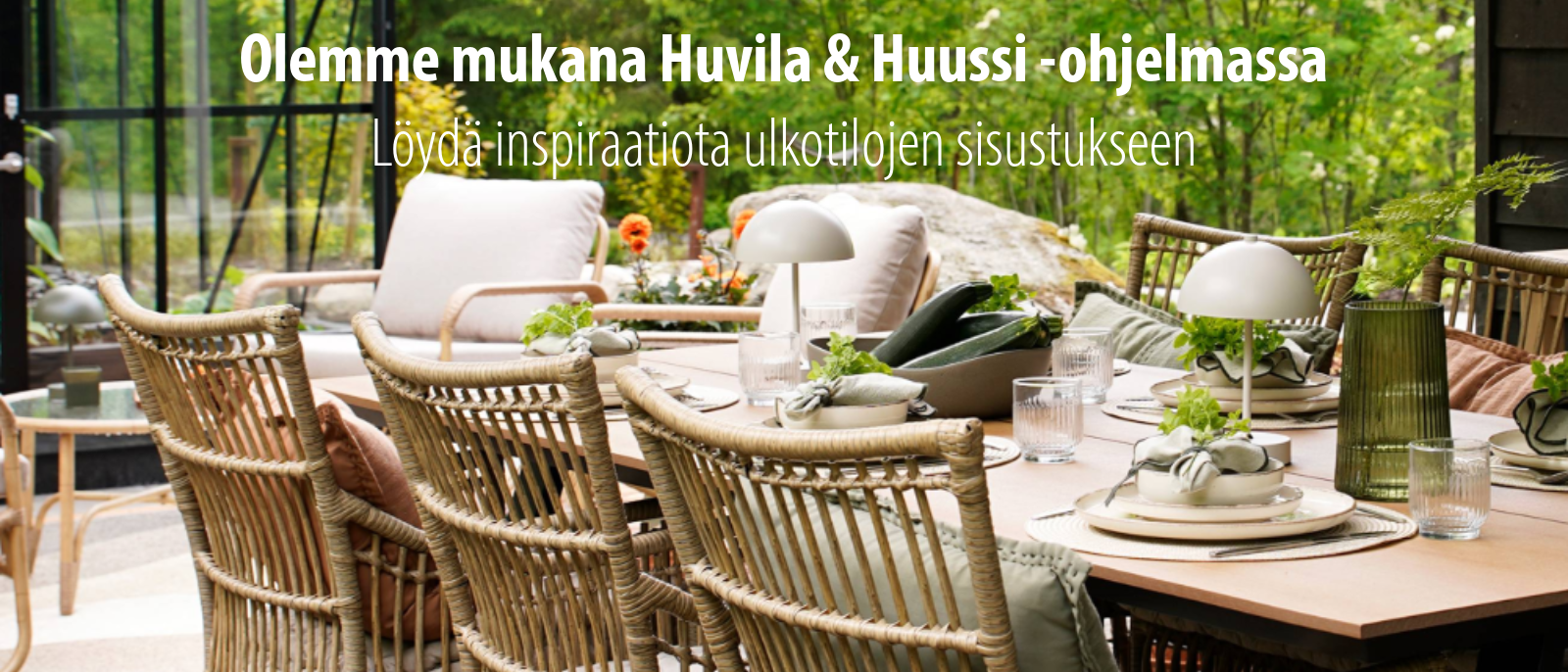 Olemme mukana Huvila & Huussi -ohjelman 17. kaudella