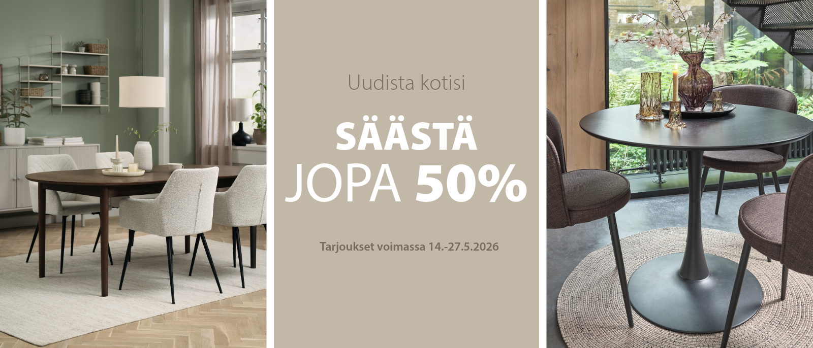 Uudista kotisi - Säästä jopa 50%