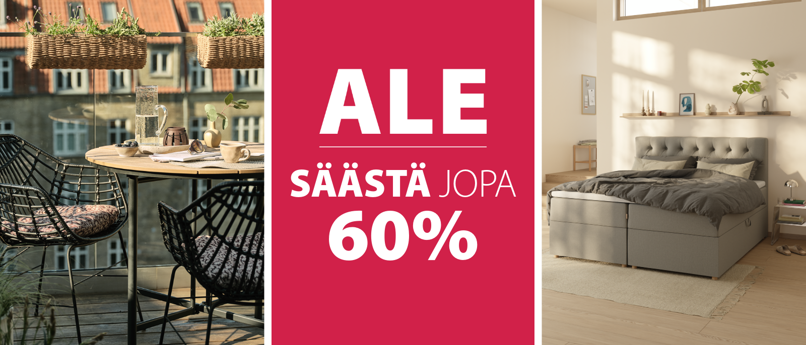 ALE - Säästä jopa 60%